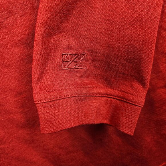 Cutter & Buck Red Long Sleeve Polo Shirt Mens XL Red CBDriTec Casual Office - Picture 7 of 11